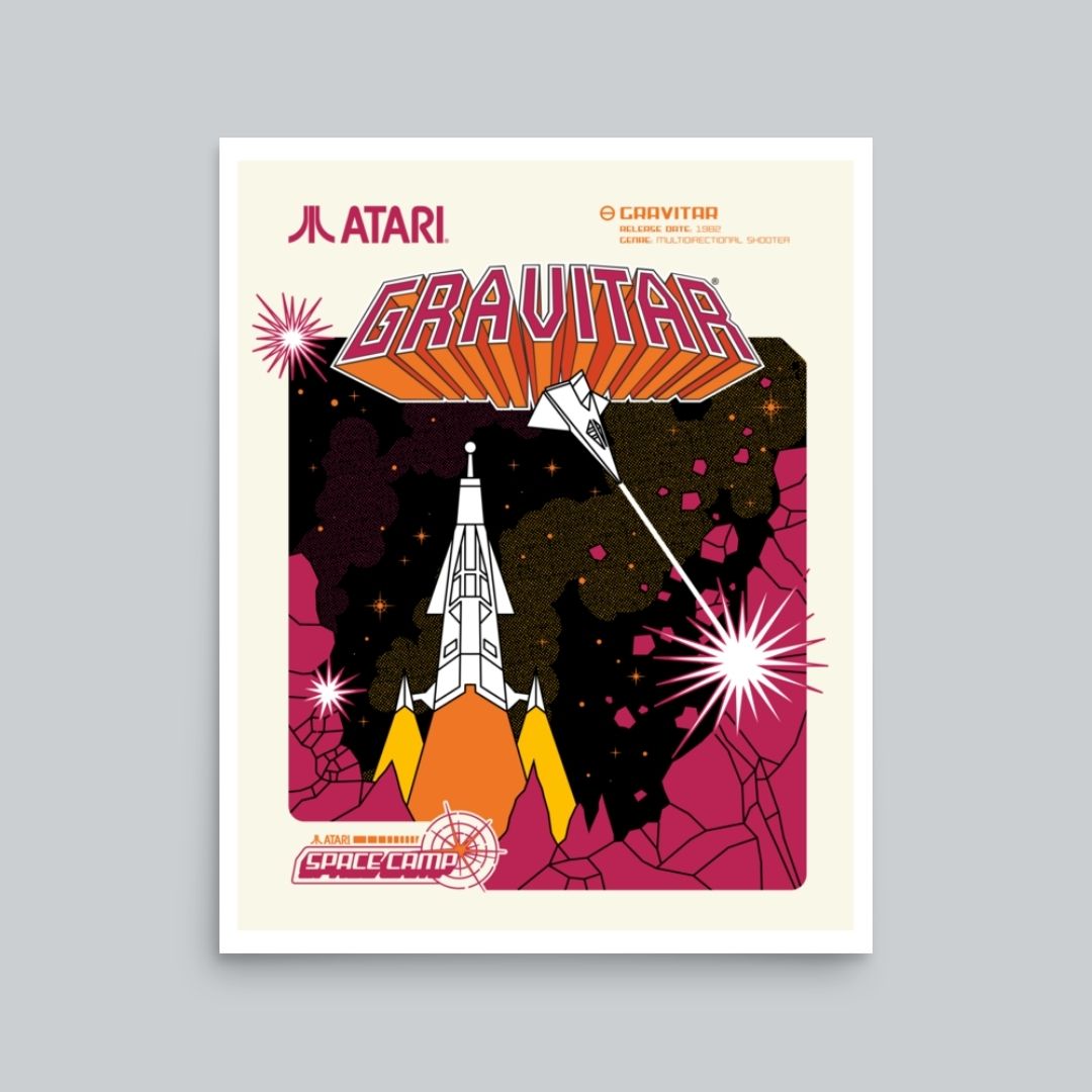 Space Camp Gravitar Poster