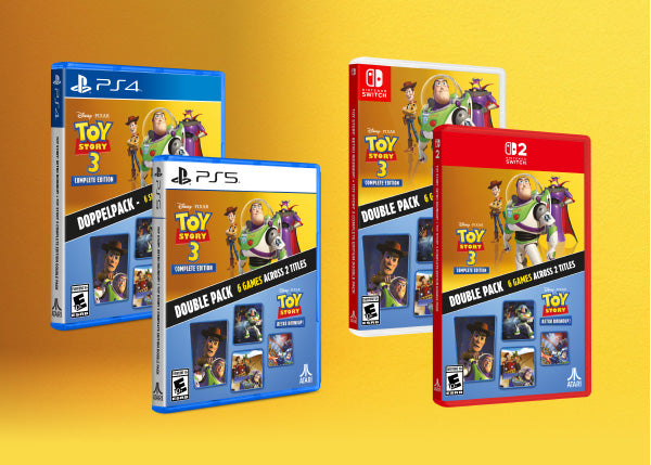 Toy Story: Retro Roundup! + Toy Story 3 Complete Edition Double Pack