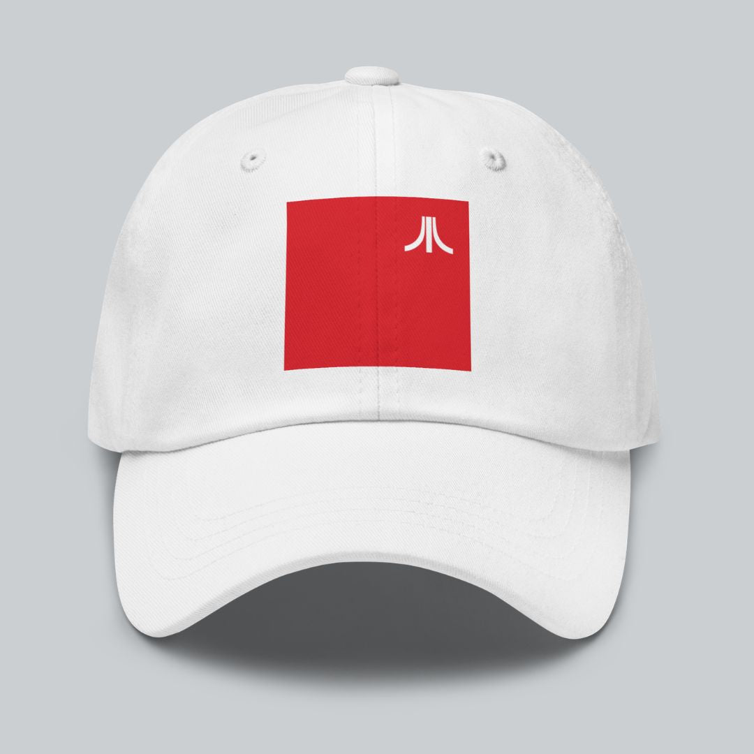 Red Fuji Block Dad Hat