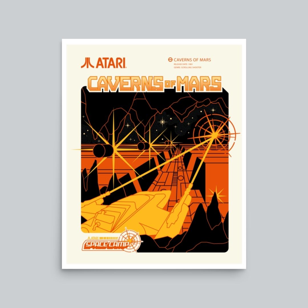Space Camp Caverns of Mars Poster