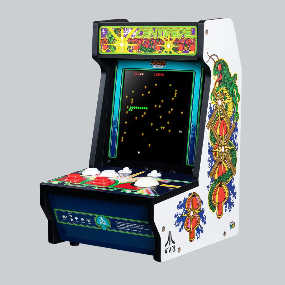 ARCADE CLASSICS - CENTIPEDE COUNTER SERIES, 5 GAME CABINET