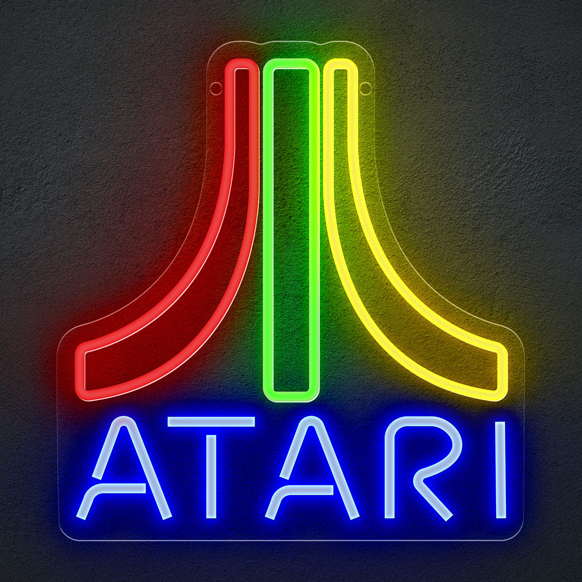Atari Neon LED Sign - Multicolor (12' x 13')