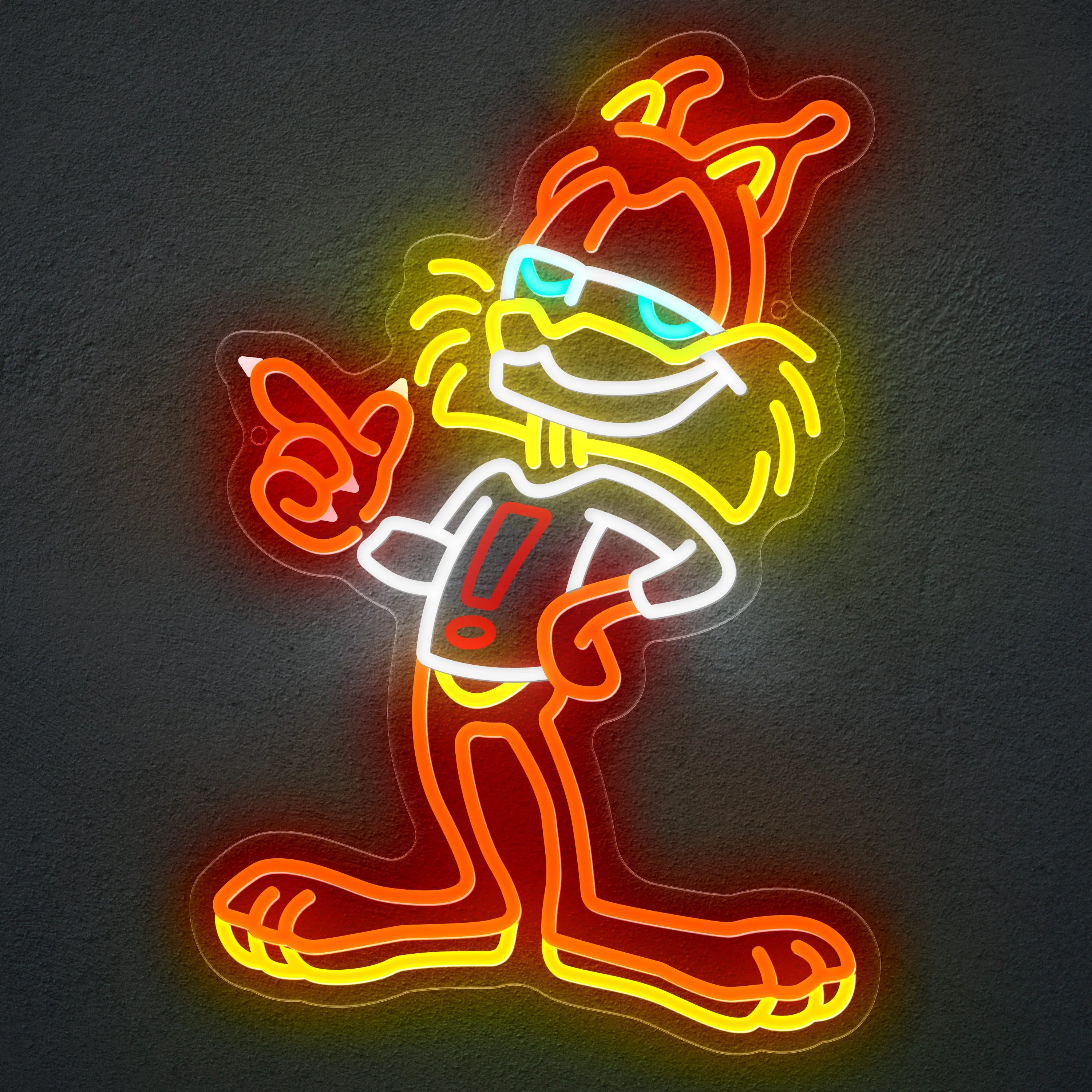 Bubsy Neon LED Sign (10.6' x 15.8')
