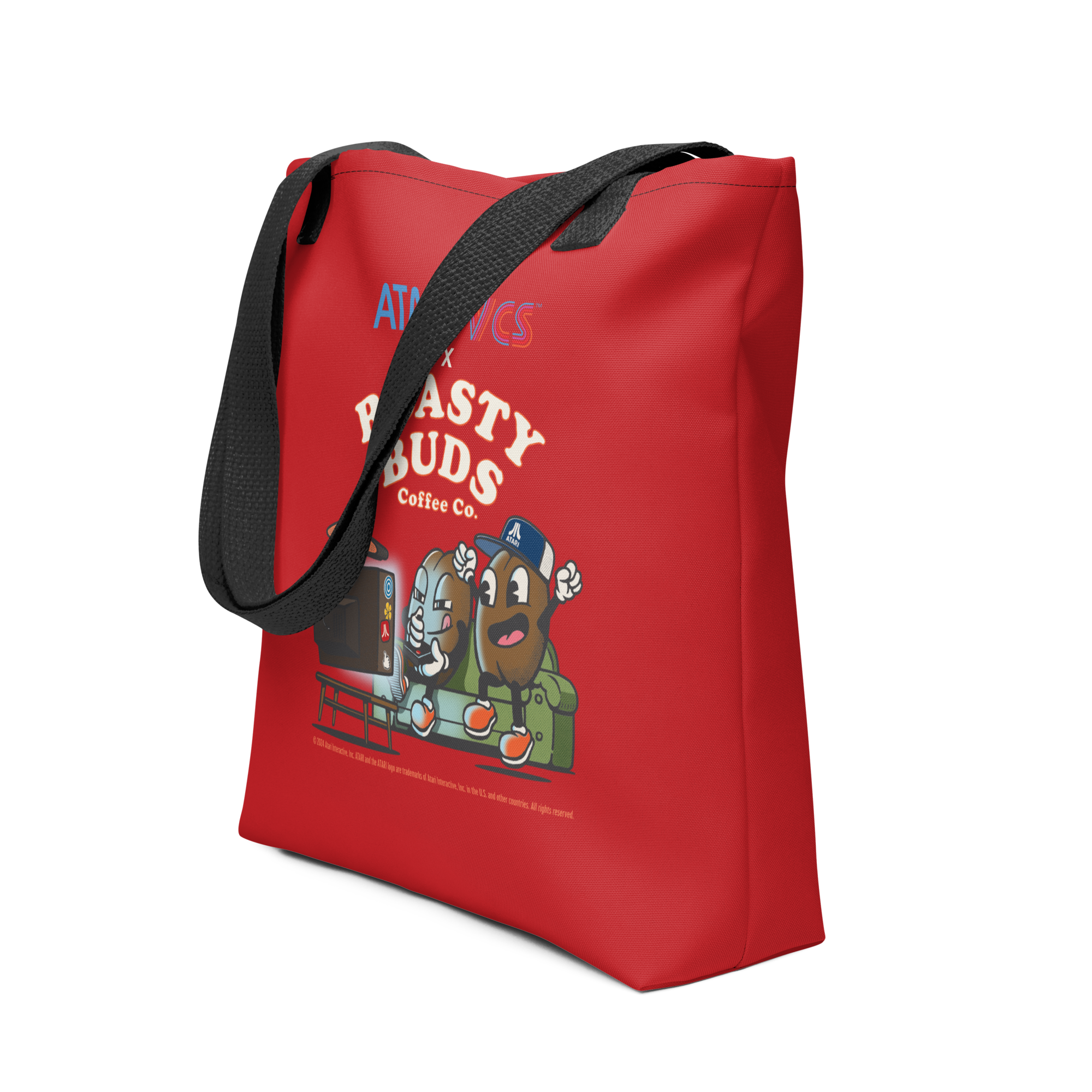 ATARI VCS X ROASTY BUDS TOTE BAG