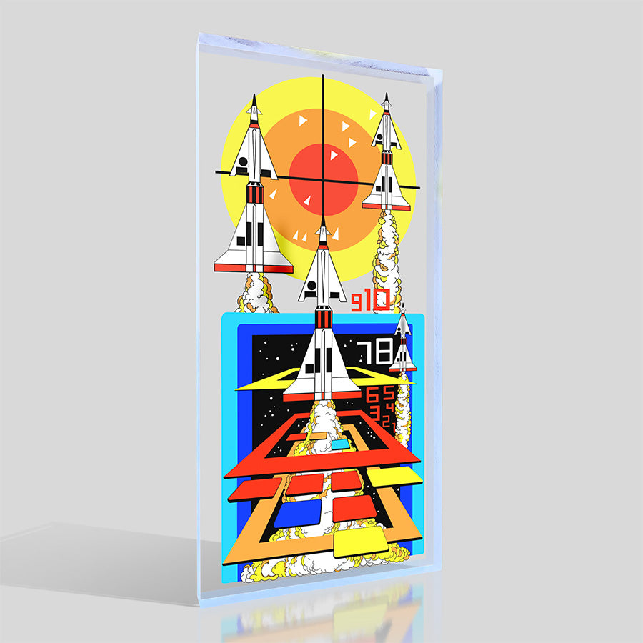 Missile Command Launch Desktop Art