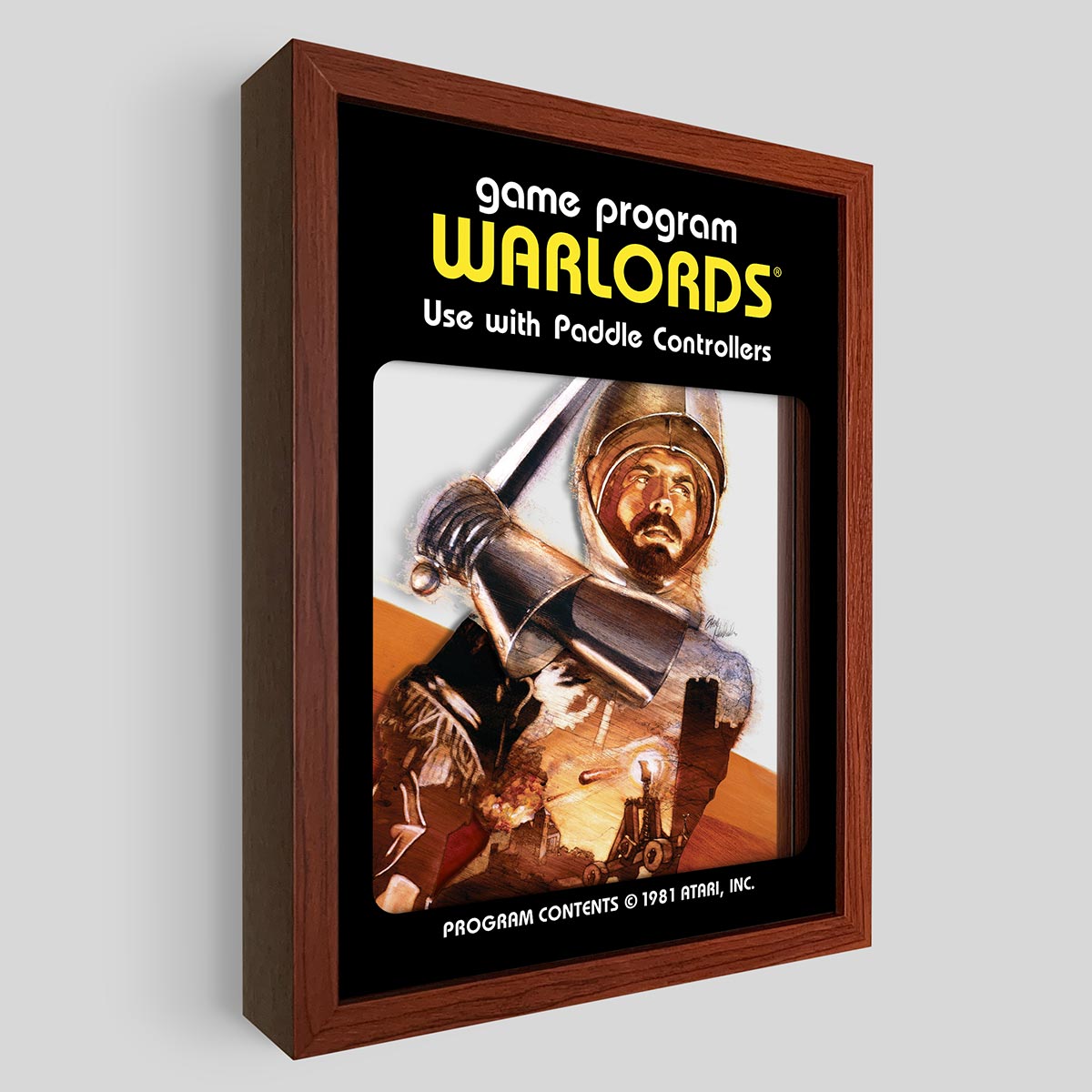 Warlords 2600 Shadowbox Art